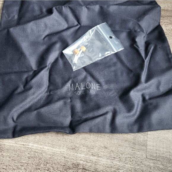 Grey Black Malone Souliers Heels 36.5 - Picture 4 of 6